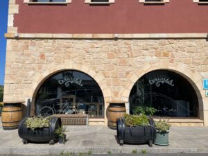 ゲタリアのチャコリワイナリーガインツァの入り口