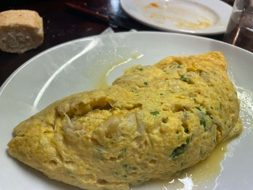 タラのオムレツ