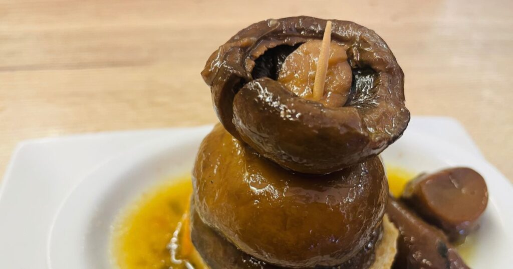 マッシュルームのピンチョス