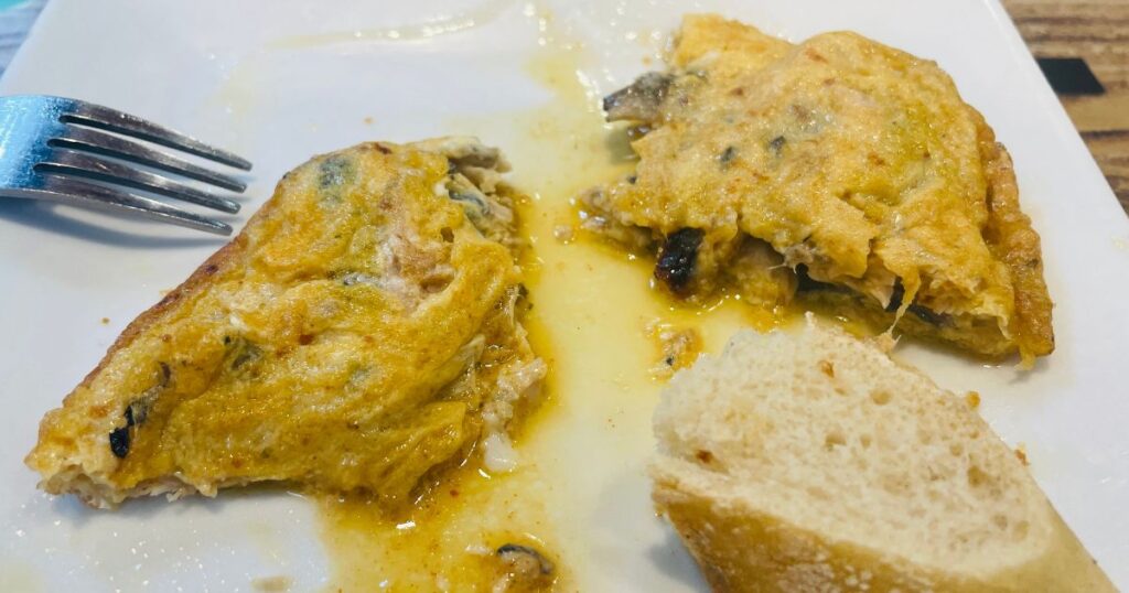 Bergaraのイワシのオムレツ